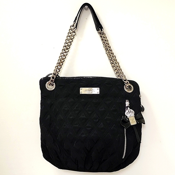 My Flat in London Handbags - My Flat In London Nylon Silver-Tone Shoulder Bag